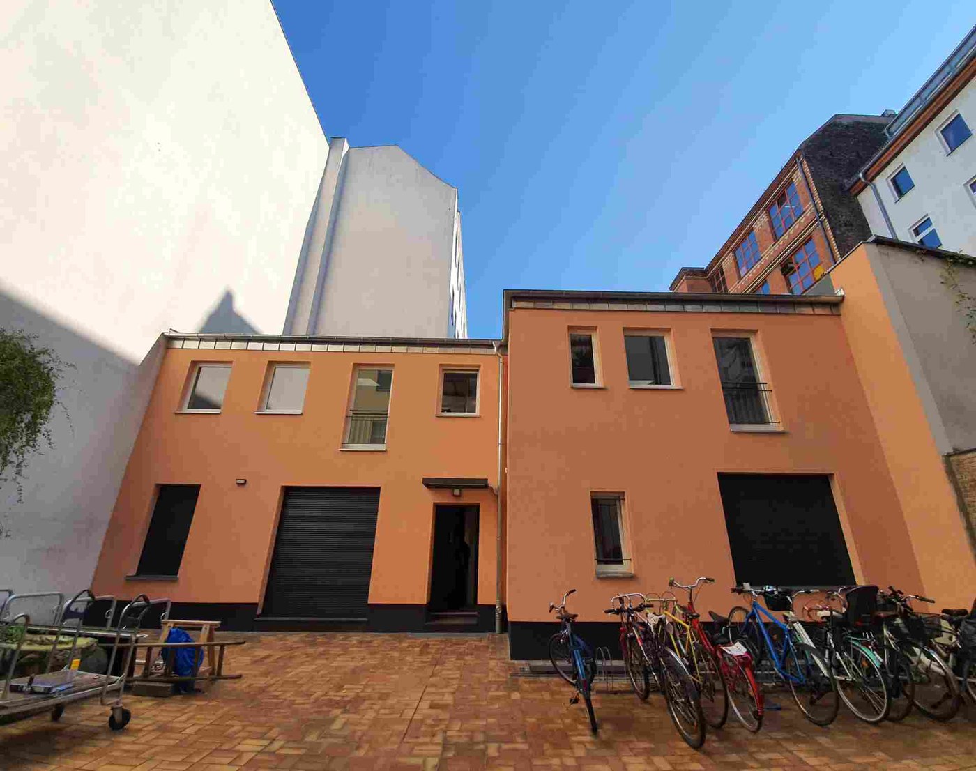 Modernisierte Remise im Hof, Oppelner Straße, Berlin-Kreuzberg